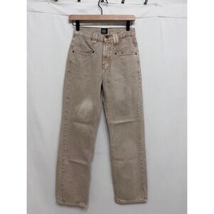 BDG Urban Outfitters Cowboy Jeans Womens 26 Tan Straight Leg Western